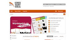 Desktop Screenshot of lehrerselbstverlag.de